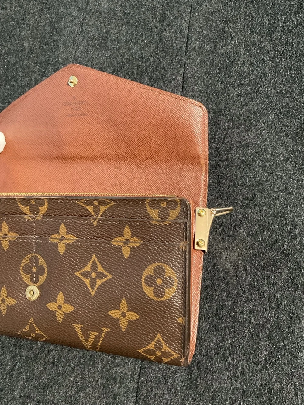 ✅AUTHENTIC LV Monogram Envelope LONG WALLET  LOUIS VUITTON